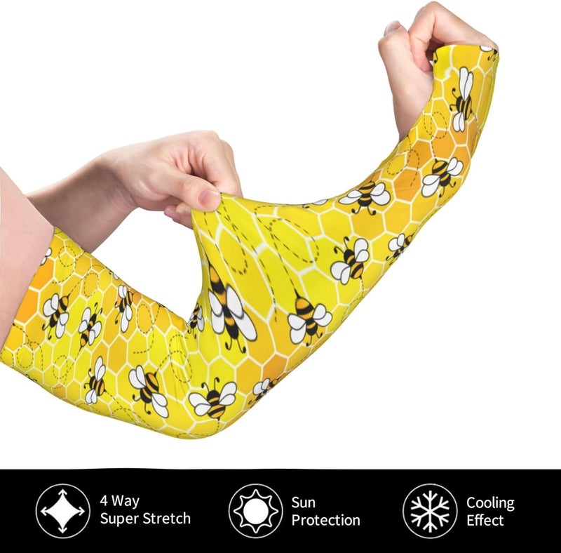 ANSGSD Gardening Sleeves For Women Men, Farm Sun Protection Thorn Proof Cooling Arm Sleeves Cover Arms For Garden Sports - Image 3